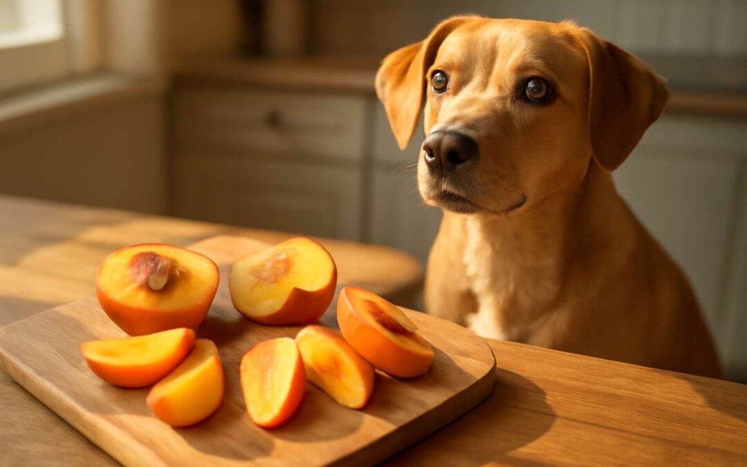 Uncover can dogs have nectarines or peaches and keep your pup safe.