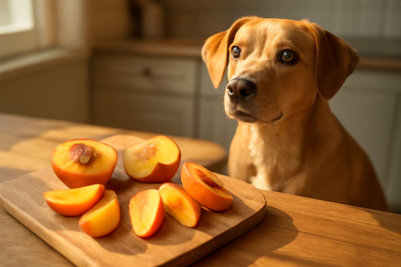 can dogs have nectarines or peaches