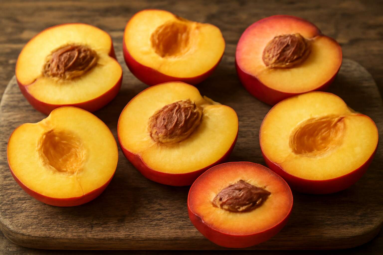 are peaches or nectarines sweeter