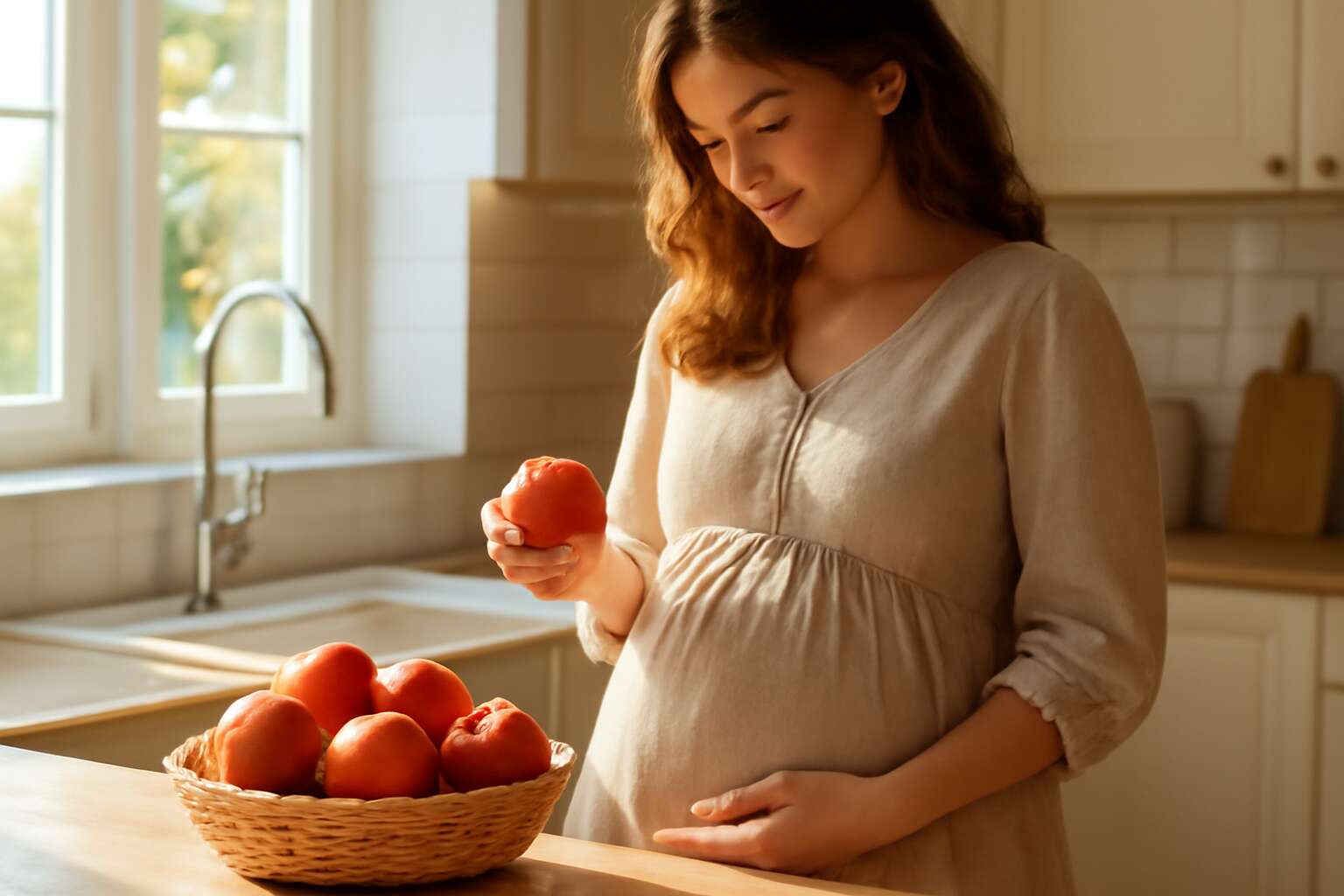 health benefits of nectarines while pregnant