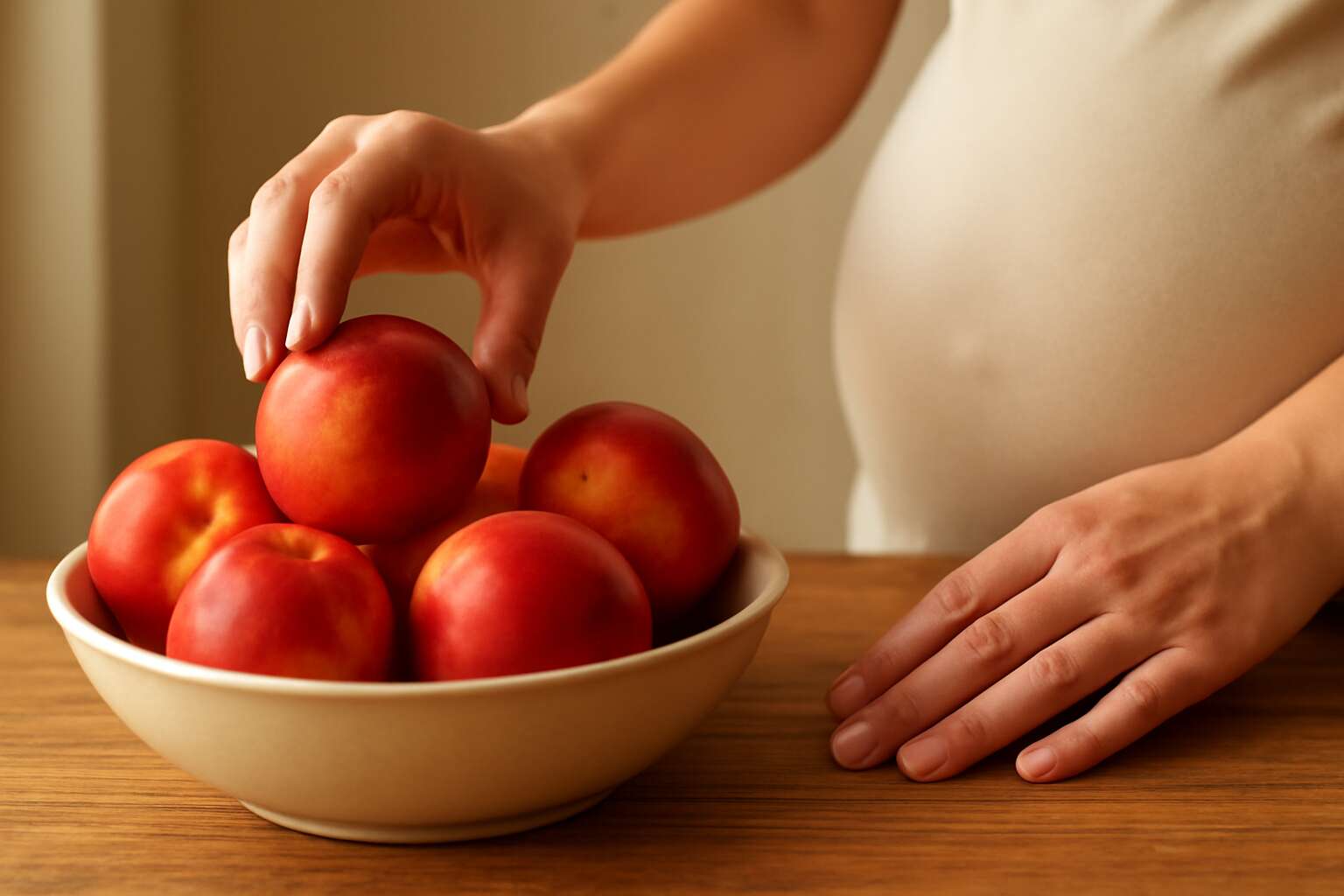 nectarines in pregnancy