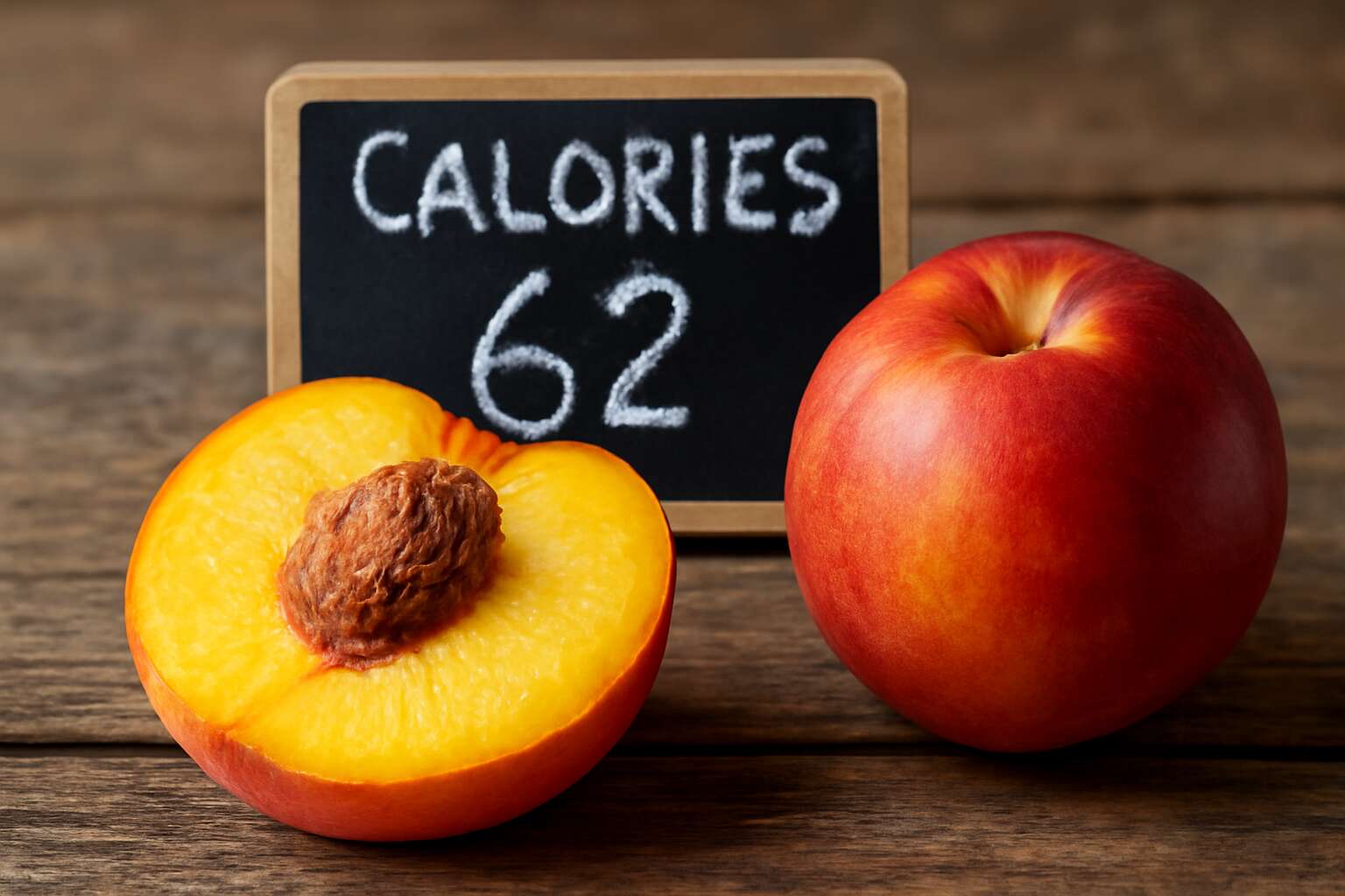 peaches vs nectarines calories