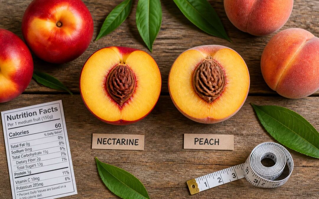 Nectarines vs Peaches Nutrition: What’s the Difference?