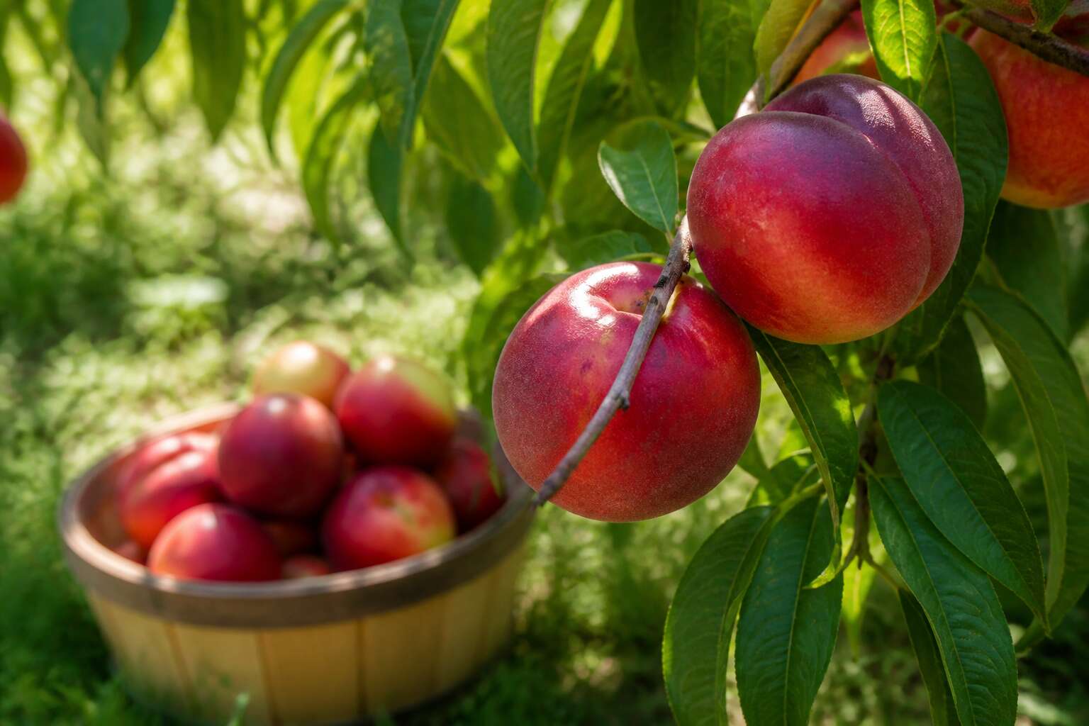 nectarines fruit tree