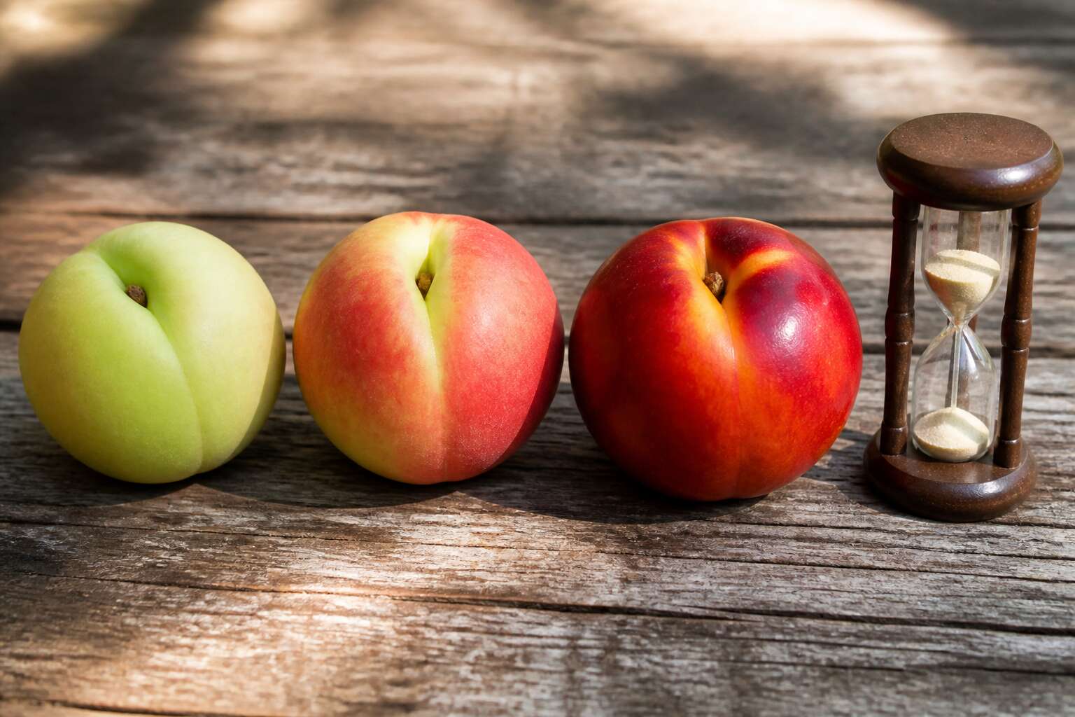 how long do nectarines take to ripen