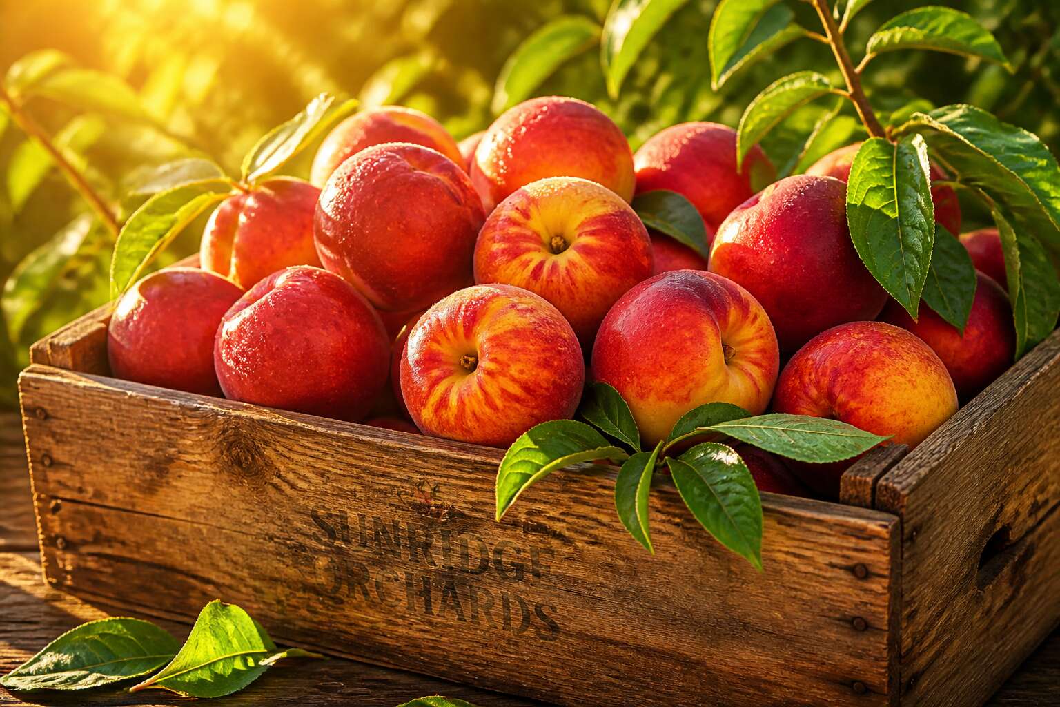 when are nectarines in season