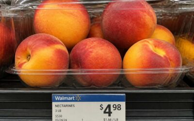 Walmart nectarines are sweet, juicy, and budget friendly.